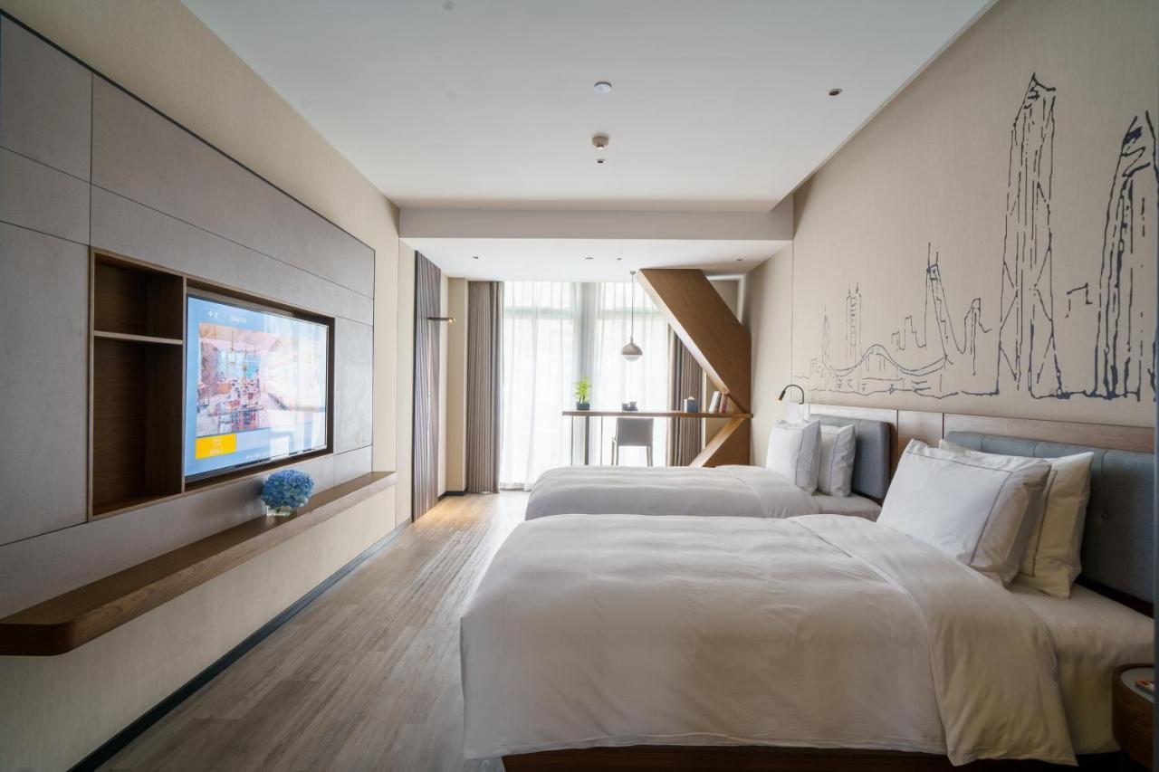 Urcove By Hyatt Futian Cbd Hotell Shenzhen Exteriör bild
