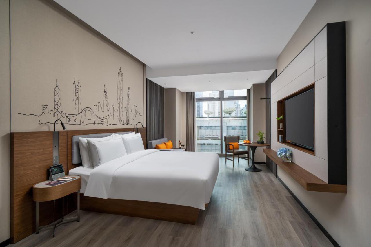 Urcove By Hyatt Futian Cbd Hotell Shenzhen Exteriör bild