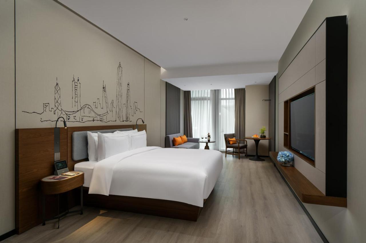 Urcove By Hyatt Futian Cbd Hotell Shenzhen Exteriör bild