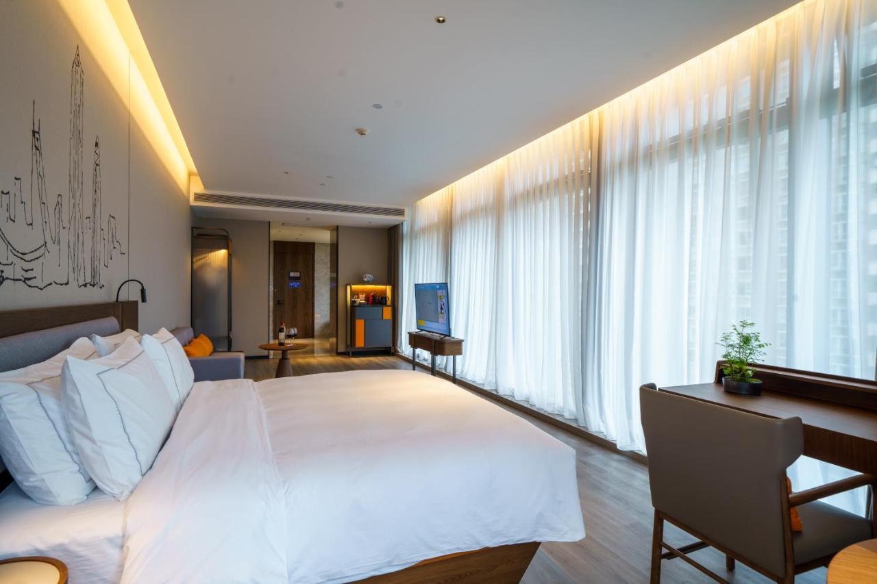 Urcove By Hyatt Futian Cbd Hotell Shenzhen Exteriör bild