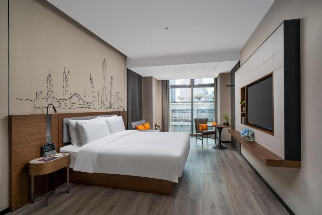 Urcove By Hyatt Futian Cbd Hotell Shenzhen Exteriör bild
